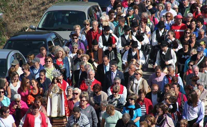 O vindeiro domingo día 23 de setembro A Guarda acolle un ano máis a Romaría de Santa Trega, un evento de carácter relixioso e tamén festivo que congrega no Monte de Santa Trega a multitude de fieis e devotos da Virxe de Santa Trega.