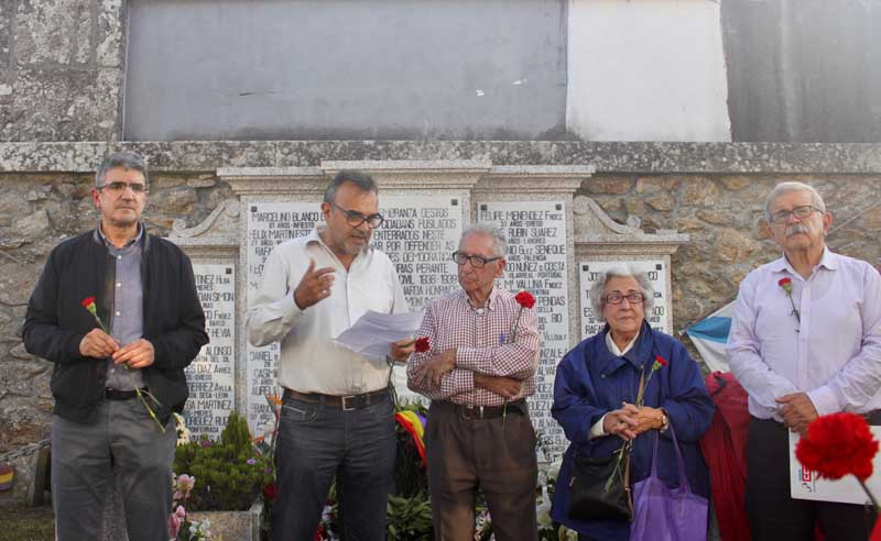 O acto de homenaxe terá lugar ás 17:30h na fosa común do cemiterio de Sestás, onde se fará unha ofrenda floral á que están convidados todos os grupos políticos con representación municipal así como as asociacións culturais e sociais do Concello de A Guarda.