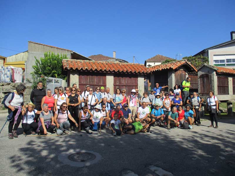 O pasado sábado día 20 de outubro celebrouse a segunda saída, na que os participantes realizaron unha andaina duns 15 km polo Monumento Natural de Pena Corneira.