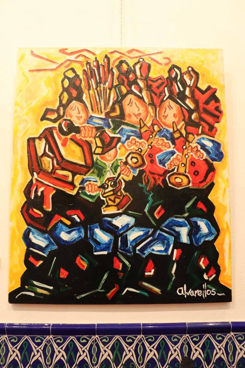 O pasado venres día 23 de novembro a Sala de Exposicións do Centro Cultural da Guarda acolleu a inauguración da Exposición de Pintura “Músicas da Terra” do artista pontevedrés Álvaro Novegil “Alvarellos”.