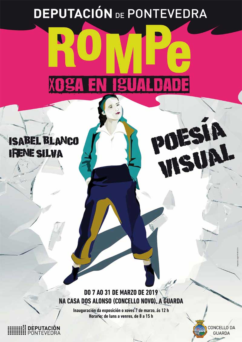 A Guarda conmemora o Día Internacional da Muller 2019 con diversas actividades nas que se inclúen a Exposición «Rompe. Xoga en igualdade», a proxección dun documental sobre Fútbol Feminino e unha concentración reivindicativa.