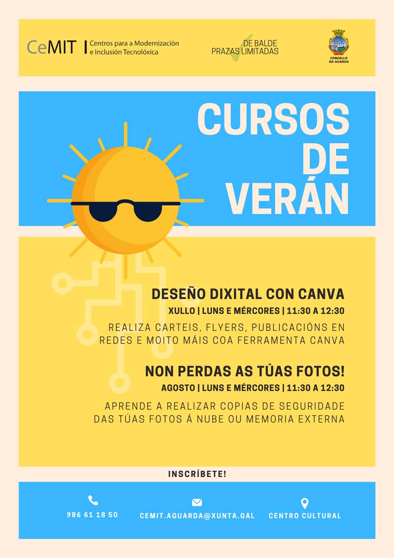 A Aula CeMIT da Guarda programa nova formación en novas tecnoloxías ...