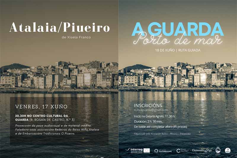 Atlantic CultureScape A Guarda estrea a peza audiovisual ATALAIA/PIUEIRO no Centro Cultural de A Guarda