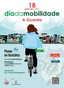 A Guarda celebra o Día da Mobilidade este domingo cun Paseo en bicicleta