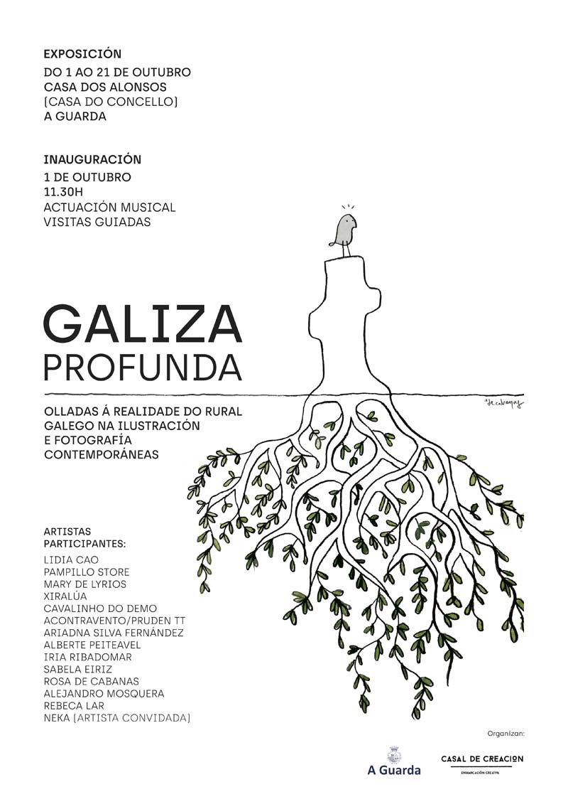A Guarda inaugura este sábado a Exposición “Galiza Profunda”
