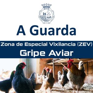O Concello da Guarda informa das prohibicións vencelladas á Zona de Especial Vixilancia da Gripe Aviar