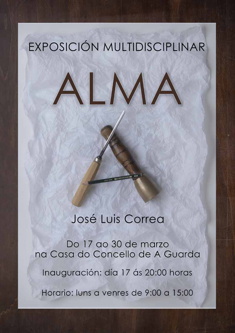 A Exposición “Alma” de José Luís Rodríguez inaugurase o 17 de marzo na Guarda