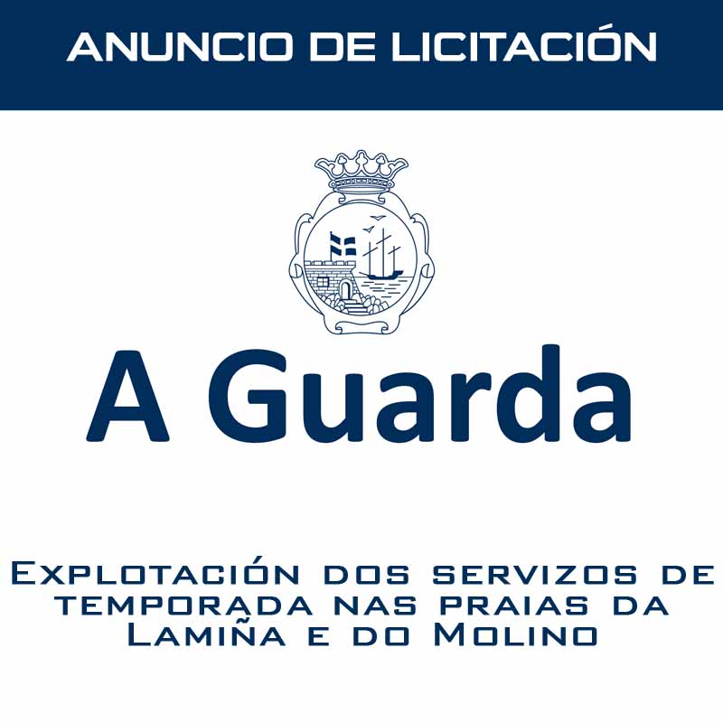 O Concello da Guarda saca a licitación o contrato de explotación dos kioskos das praias da Lamiña e do Muíño