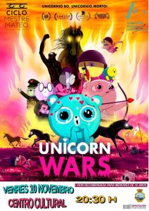 “Unicorn wars”, un filme de animación antibelicista, próxima entrega do Ciclo de Cine Mestre Mateo