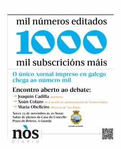 A Guarda, nova parada de Nós Diario para celebrar o número 1.000