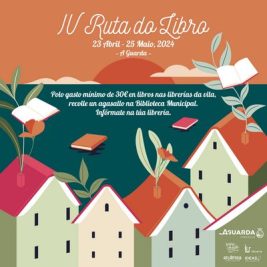 A Guarda celebra o Día do Libro con descontos nas librerías, programación cultural e a IV Ruta do Libro