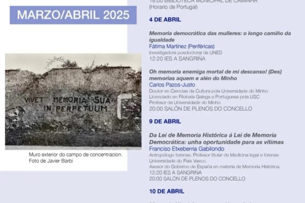 Xornadas Memoria A Guarda