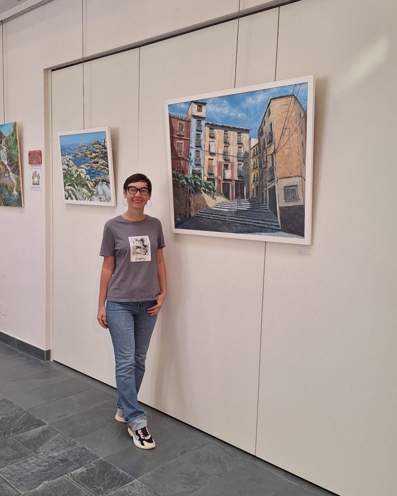 A artista Natalia Golovastikova expón na Casa dos Alonso as súas paisaxes