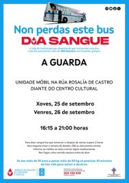 A unidade móbil de ADOS volve esta  semana á Guarda