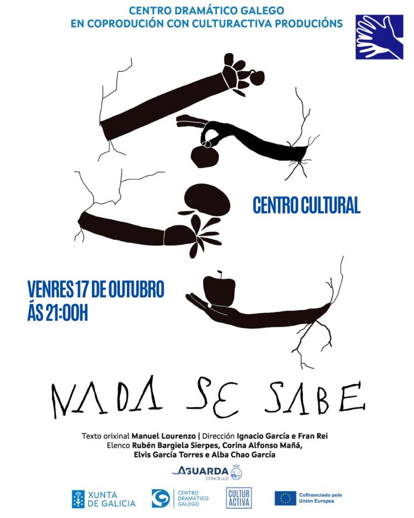 O ciclo Ven ao teatro trae a obra accesible “Nada se sabe”