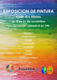 A Casa dos Alonso acolle unha nova exposición de pintura do grupo Grisalla
