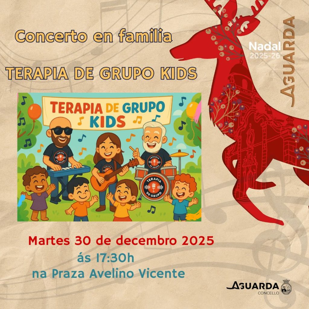 A Guarda despide o ano con música para a familia