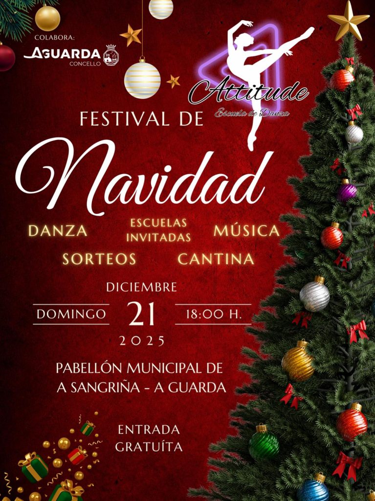 A escola de baile Attitude celebra o seu festival de Nadal