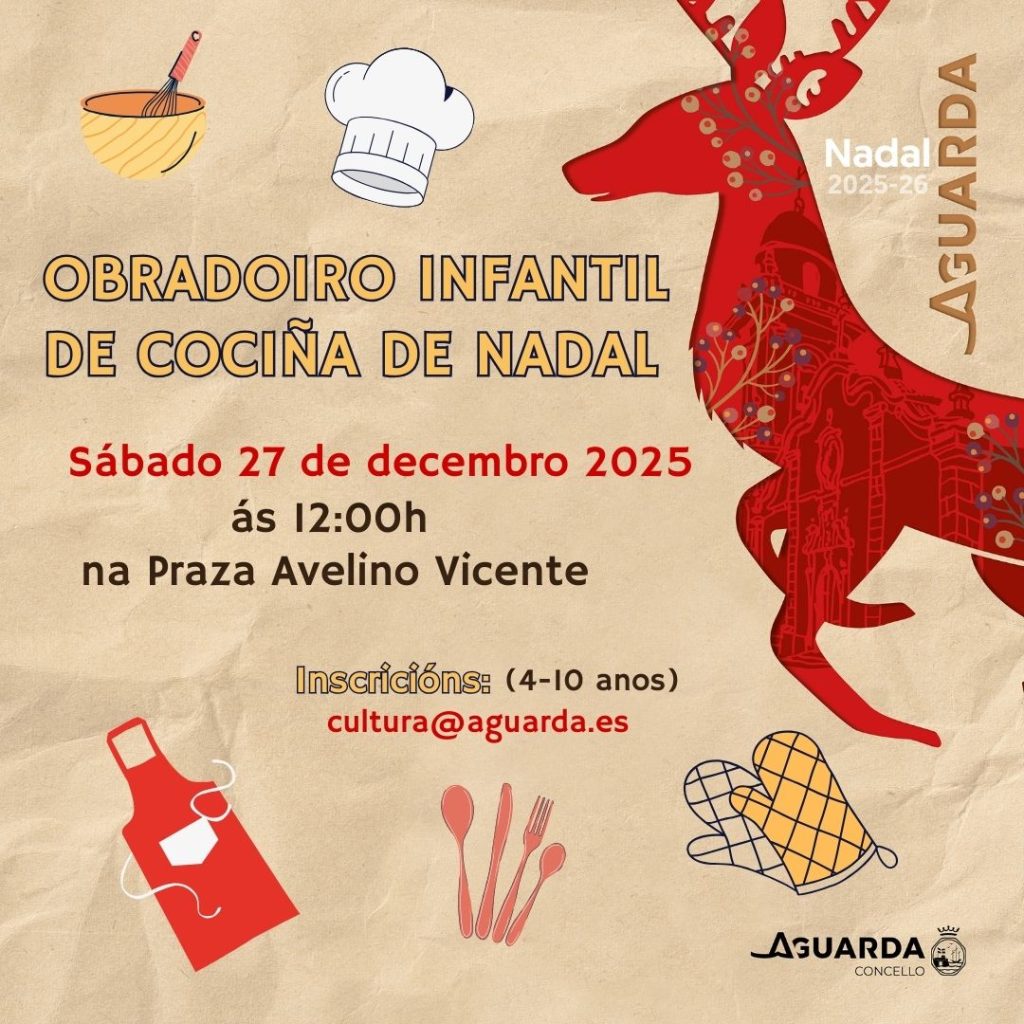 Un obradoiro infantil de Nadal ensina aos pequenos a facer os seus propios postres