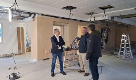 A nova biblioteca municipal da Guarda continúa a súa posta a punto