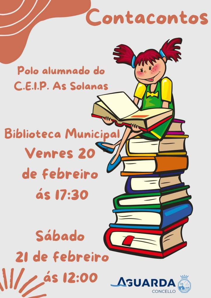 Novo contacontos do CEIP As Solanas na biblioteca municipal
