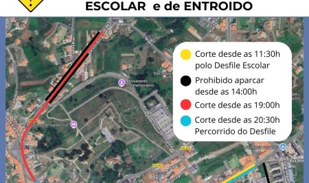 Cortes de tráfico Entroido venres 20
