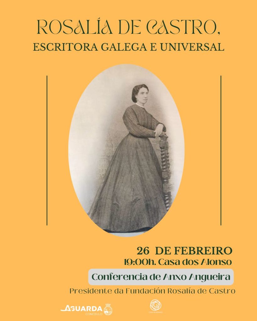 A Guarda organiza unha conferencia para conmemorar o día de Rosalía