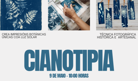 A OMIX da Guarda organiza un obradoiro de cianotipia