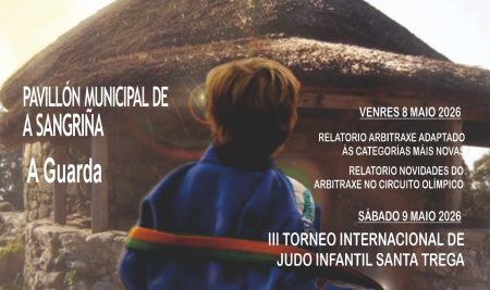 A Guarda celebra o III Torneo Internacional de Judo Infantil Santa Trega