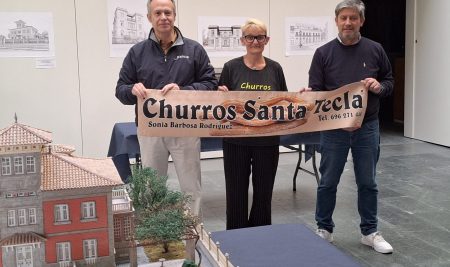 A churrrería Santa Tecla súmase á venda en beneficio das Festas do Monte 2026