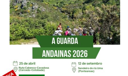Aprazamento da andaina a Lousame para o sábado 23 de maio