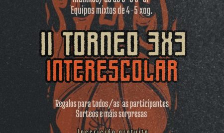 O II Torneo 3X3 Interescolar, organizado polo Club Baixo Miño Basket, chega esta fin de semana á Guarda