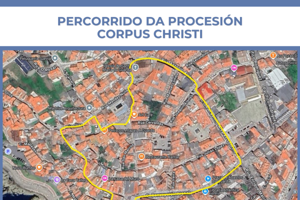 Percorrido Procesión Alfombras Cortes De Tráfico