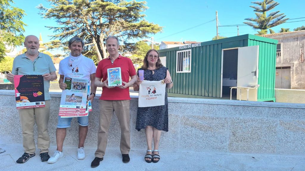 Xa está aberto o punto de información e venda de material promocional das Festas do Monte 2026 na Alameda da Guarda