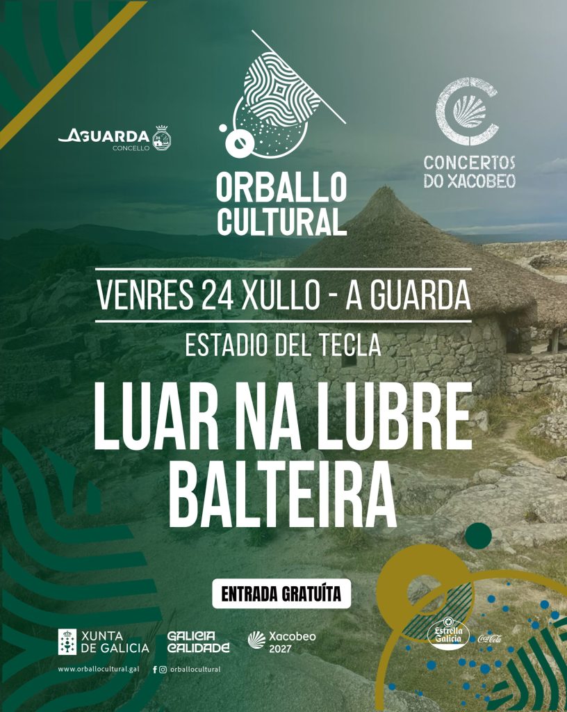 A Guarda será escenario dunha gran noite de folk galego coa actuación de Luar na Lubre e Balteira