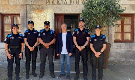 O Concello da Guarda incorpora cinco auxiliares de Policía Local para reforzar o servizo durante o verán