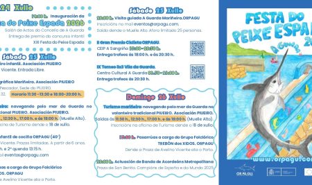 A XXI Festa do Peixe Espada convertirá A Guarda na capital gastronómica deste produto durante esta fin de semana