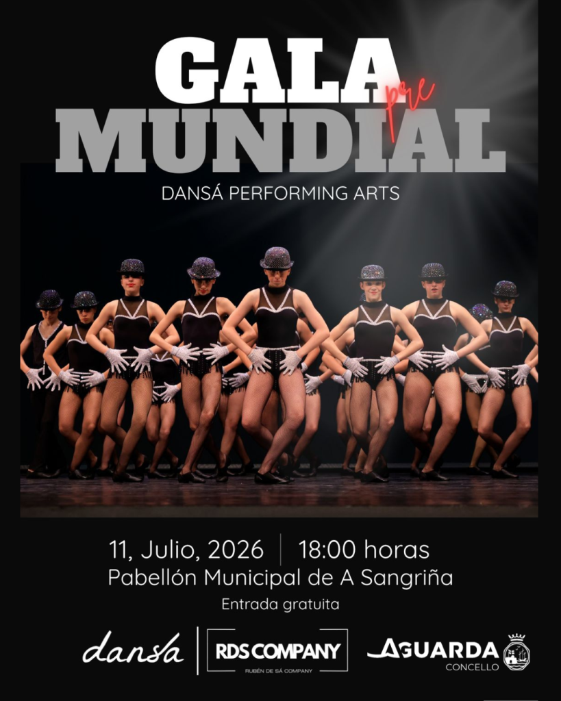 A danza darase cita esta fin de semana en A Guarda coa Gala PreMundial de Dansá Performing Arts e RDS Company