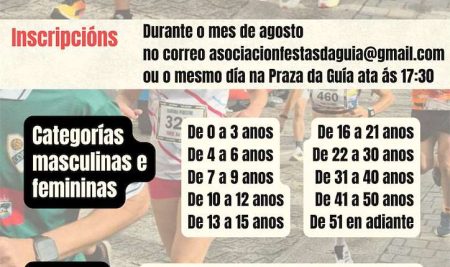A Guarda prepárase para a Carreira Pedestre da Virxe da Guía