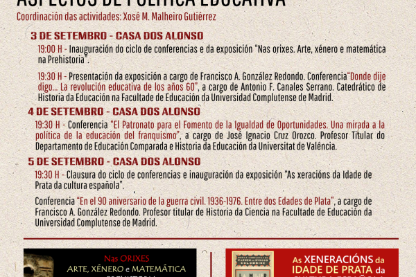 CICLO DE CONFERENCIAS E EXPOSICIÓNS FRANCO E O DESARROLLISMO