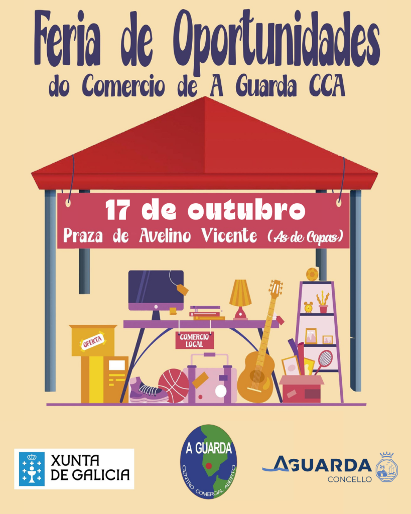 A Praza de Avelino Vicente acolle este sábado unha nova feira de oportunidades do comercio local