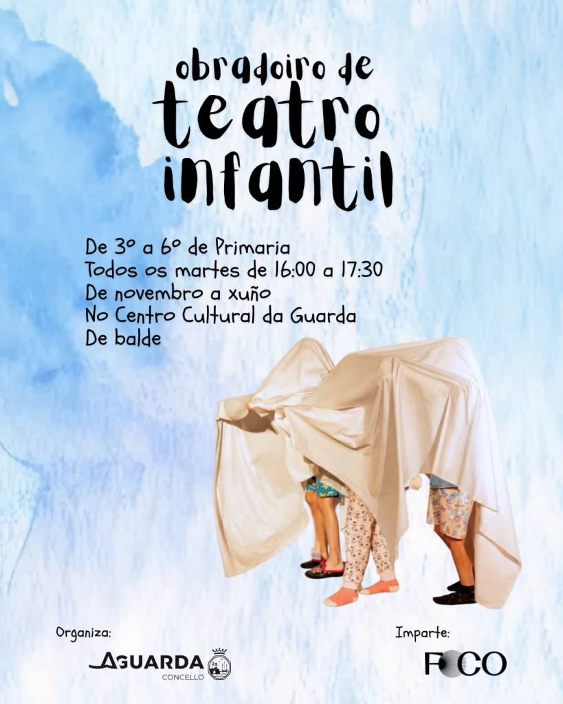 O Concello da Guarda ofrece un ano máis obradorios de teatro infantil